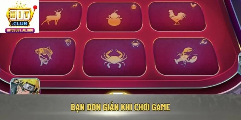 Bạn đơn giản khi chơi game