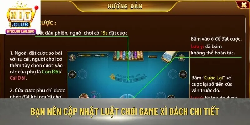 Bạn nên cập nhật luật chơi game Xì Dách chi tiết