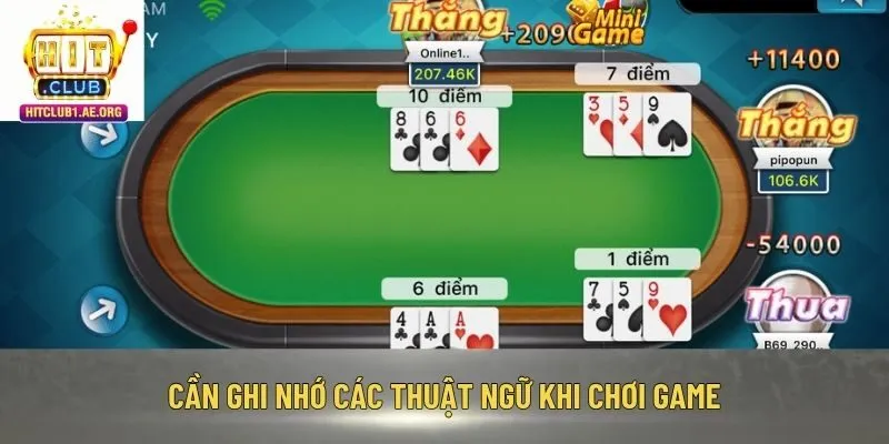 Cần ghi nhớ các thuật ngữ khi chơi game