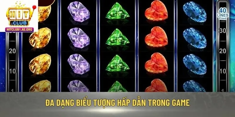 Đa dạng biểu tượng hấp dẫn trong game