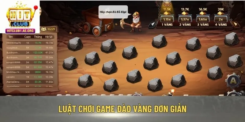 Luật chơi game Đào Vàng đơn giản