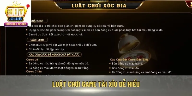 Luật chơi game Xóc Đĩa đơn giản, dễ hiểu